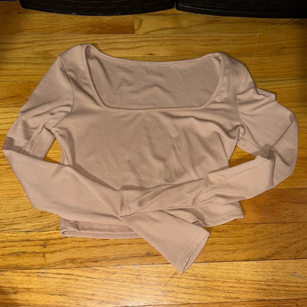 Cute Tan Long Sleeve